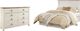 Signature Design by Ashley® Willowton 2-Piece Whitewash Queen/Full Panel HeadboardSet-0