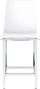 Elements International Zane Clear Counter Stool-2