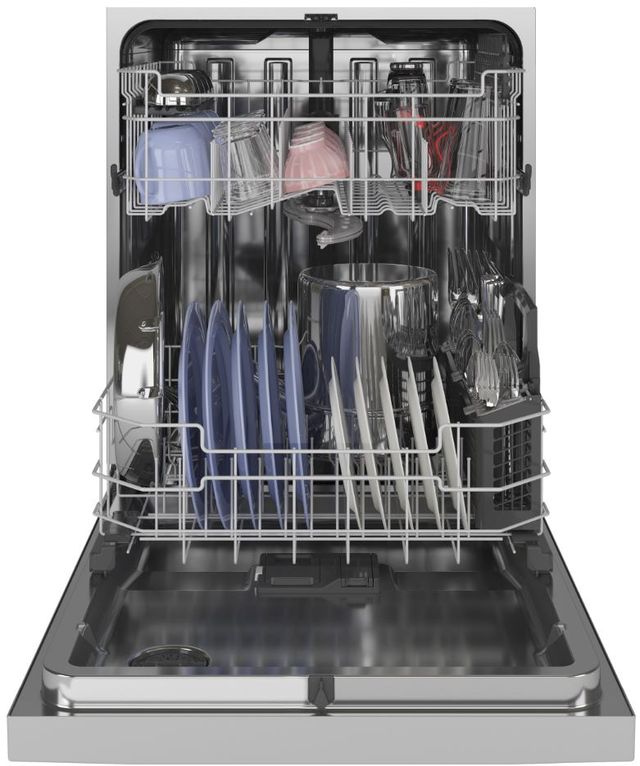 GE® 24" Stainless Steel Built In Dishwasher-2