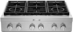 KitchenAid® 36" Stainless Steel Gas Rangetop