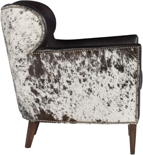 Hooker® Furniture CC Kato Legendary Graphite/Salt Pepper Club Chair-2