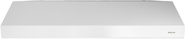 Broan® Glacier BCSEK1 Series 36" White Under Cabinet Range Hood-0