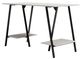 Signature Design by Ashley® Bayflynn Black/White Home Office Desk-2