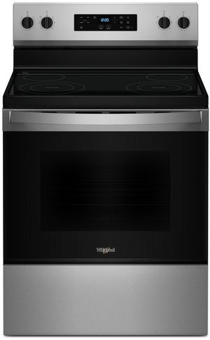 Whirlpool® 30" Stainless Steel Freestanding Electric Range