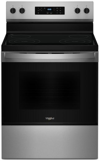 Whirlpool® 30" Stainless Steel Freestanding Electric Range