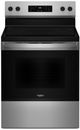 Whirlpool® 30" Stainless Steel Freestanding Electric Range-0