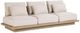 TOV Furniture Mora Cream 96" Fabric/Wicker Outdoor Sofa-0