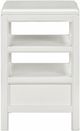 aspenhome® Alexander White Chairside Table-4