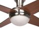 YHD Taysom Dark Wood/Nickel 52'' Indoor Ceiling Fan-3