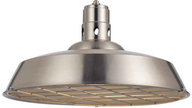 Cal® Lighting & Accessories Danberry Brushed Steel Pendant-1