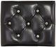 Michael Amini® Hollywood Swank Black/Platinum Vanity Bench-4
