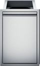 Twin Eagles 18" Stainless Steel Pull-Out Double Trash Bin -0