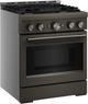 KitchenAid® 30" Black Ore Pro Style Gas Range with No Preheat Air Fry Mode-4