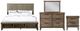 New Classic® Home Furnishings Cagney 4-Piece Vintage California King Panel Bedroom Set-0