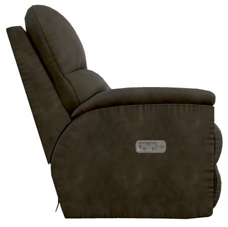 La-Z-Boy® Brooks Slate Power Reclining Sofa with Headrest and Lumbar-2