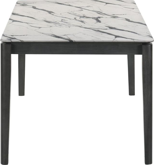 Coaster® Stevie Dining Table with Faux Marble Top-2