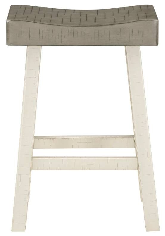 Homelegance® Caspian Coffee/White Counter Stool-3