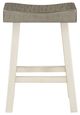 Homelegance® Caspian Coffee/White Counter Stool-3