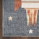 Nourison Home™ Astra Machine Washable 5' x 7' Sky Blue Area Rug-2