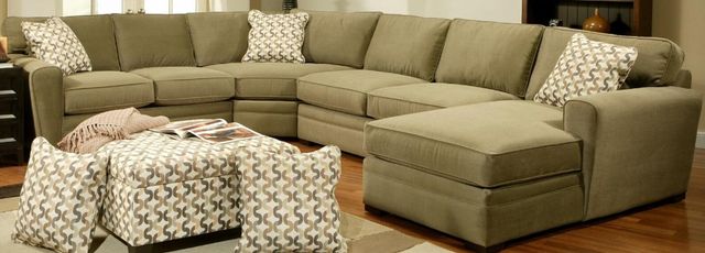 Jonathan Louis Customizable Artemis 4-Piece Sectional and Chaise-0