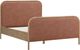 TOV Furniture Hatia Sienna Red Basketweave Queen Panel Bed-5