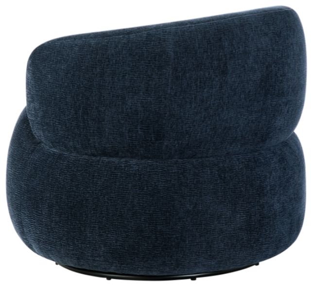 Homelegance® Ruvo Blue Swivel Chair-4