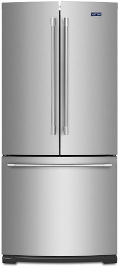 Maytag® 31 in. 19.7 Cu. Ft. Fingerprint Resistant Stainless Steel French Door Refrigerator