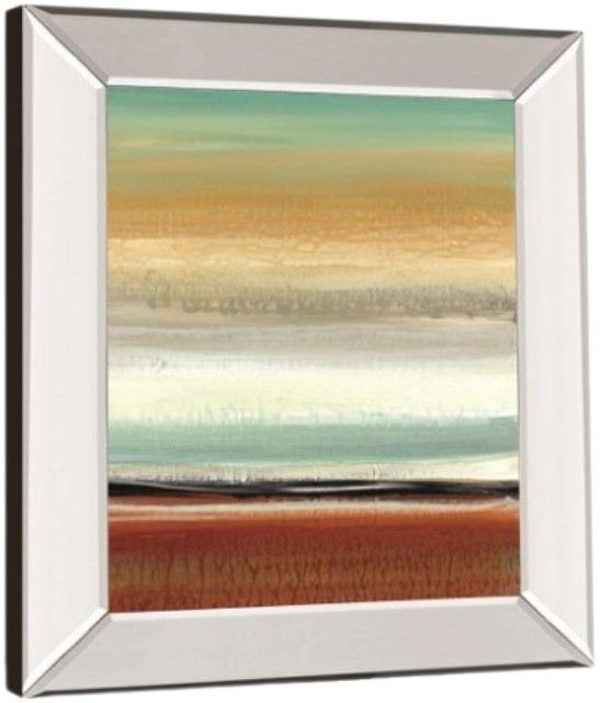 Classy Living Tesla, C Horizon Lines II Wall Art-1