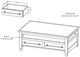 International Furniture Direct Town Brown Cocktail Table-4