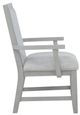 New Classic® Home Furnishings Fiona Mist Gray Dining Arm Chair-3