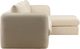 Dovetail Furniture Torrey 2-Piece Cream Chaise Sectional Set-2