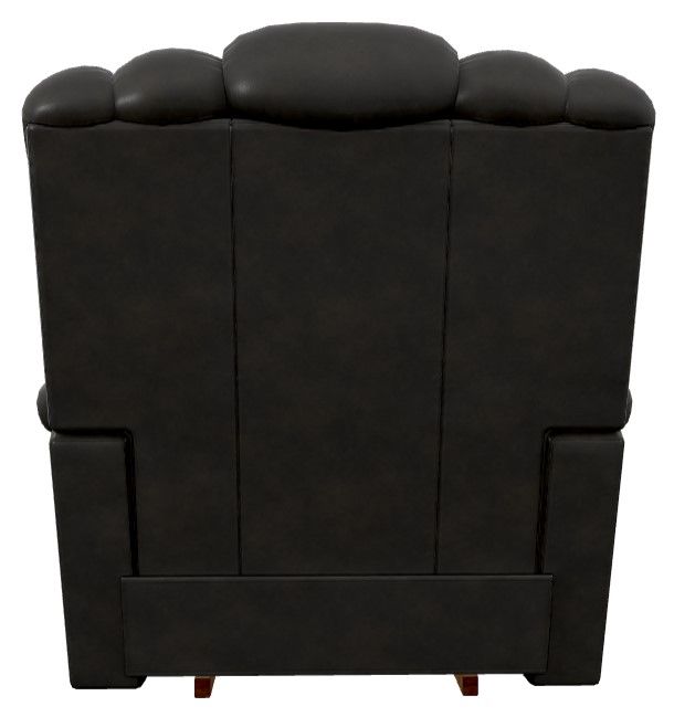 La-Z-Boy® Randell Dark Chocolate Leather Power Rocking Recliner with Headrest and Lumbar-3