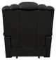La-Z-Boy® Randell Dark Chocolate Leather Power Rocking Recliner with Headrest and Lumbar-3