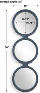 Uttermost® Going In Circles Blue Grey Mirror-2