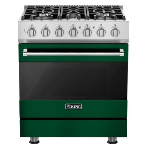 Viking® 3 Series 30" Ivy Pro Style Dual Fuel Range-0