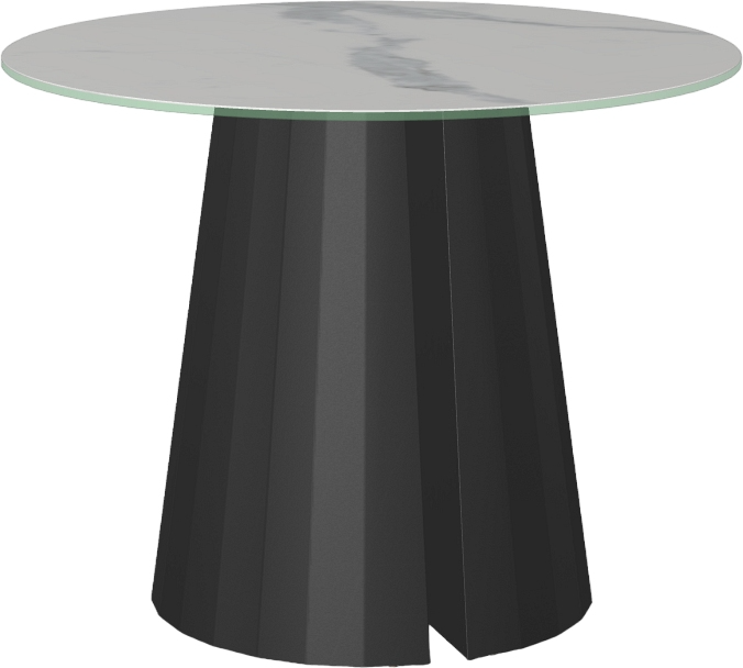 Amisco Customizable Gemma Italian Porcelain 39" Dining Table