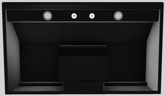 Vent-A-Hood® 36" Black Under Cabinet Range Hood-2
