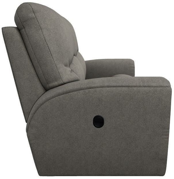 La-Z-Boy® Cassian Charcoal Manual Reclining Loveseat-3