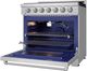 Thor Kitchen® Gordon Ramsay 36" Stainless Steel Freestanding Pro Style Gas Range-3