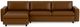 EQ3 Customizable Reva 2-Piece Leather Left-Arm Facing Storage Sofa Sectional and Chaise with Standard Arm-2