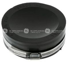GE® Black 4" Duct Cap PVC