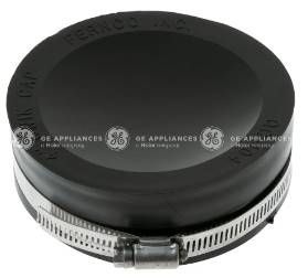 GE® Black 4" Duct Cap PVC
