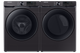 Samsung Black Stainless Steel Front Load Laundry Pair-0
