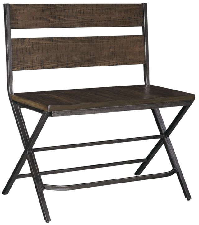 Signature Design by Ashley® Kavara 5-Piece Medium Brown Counter Height Dining Set-2