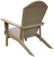 Signature Design by Ashley® Bradstreet Bay Beige Woven Outdoor Adirondack Chair-3