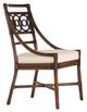 Century® Curate Circles Brown/Flax Dining Side Chair-1