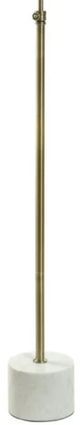 StyleCraft Gold/Urban/White Floor Lamp-2