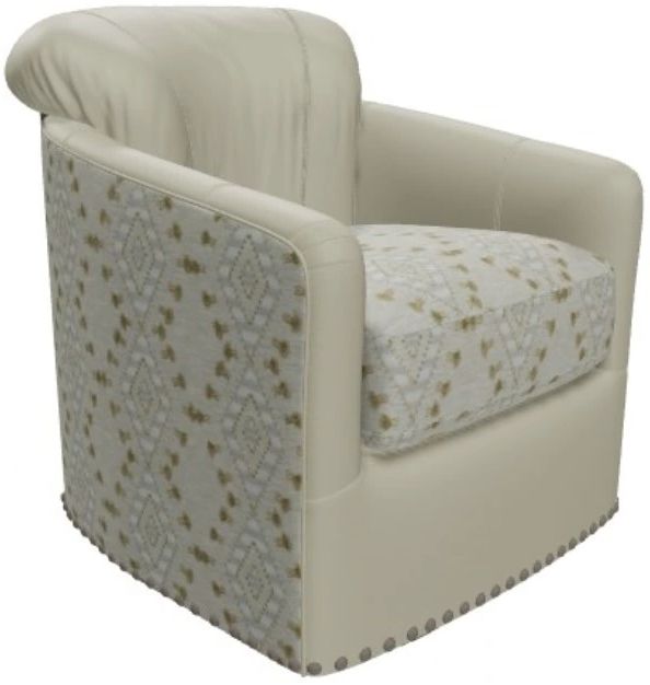 Craftmaster® Customizable Custom Blends 30" Swivel Chair-0