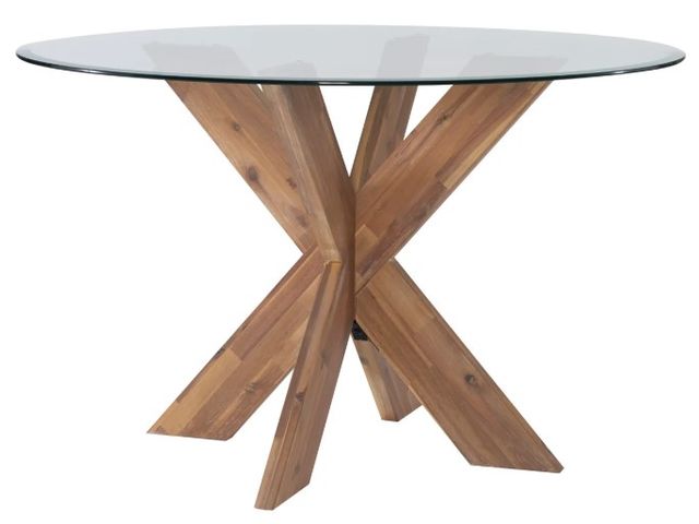 Powell® Auden 5-Piece Navy/Natural Dining Set-1