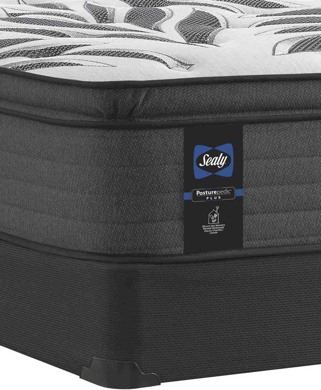 Sealy® Sunset Vista 15" Wrapped Coil Plush Euro Pillow Top King Mattress-3